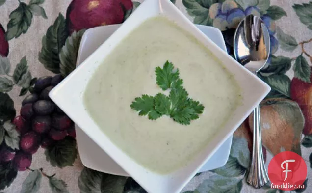 Cremă de supă de Cilantro