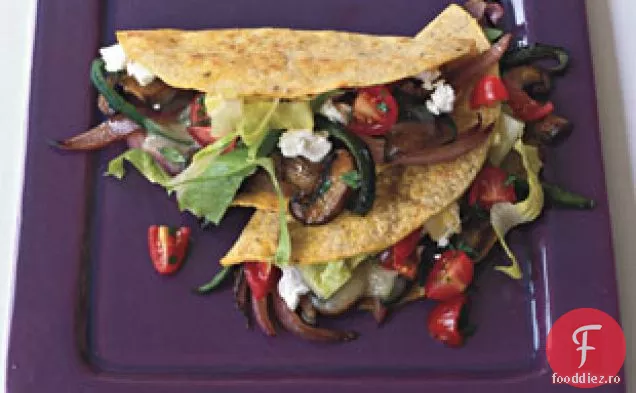 Poblano Și Tacos De Ciuperci