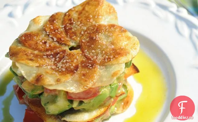 Salată Tocată De Avocado Cu Vinaigretă De Lime De Coriandru