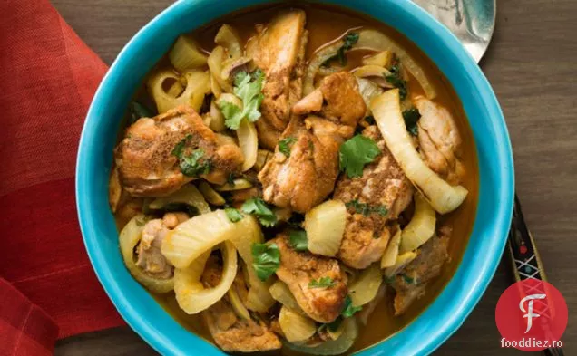 Tagine De Pui Cu Fenicul Și Măsline