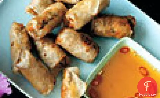 Rulouri de primăvară cu Crab și porc