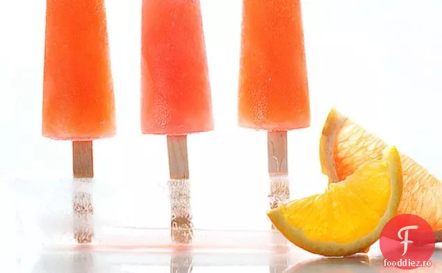 Boozy Campari Citrice Pops