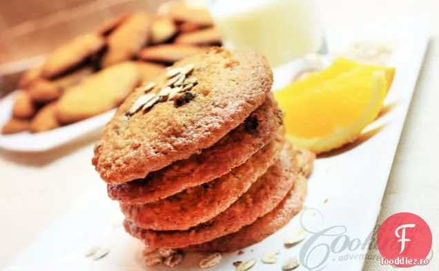 Biscuiți Cu Portocale Din Cereale