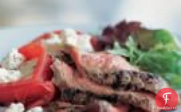 Friptură De Flanc Cu Ierburi Cu Roșii