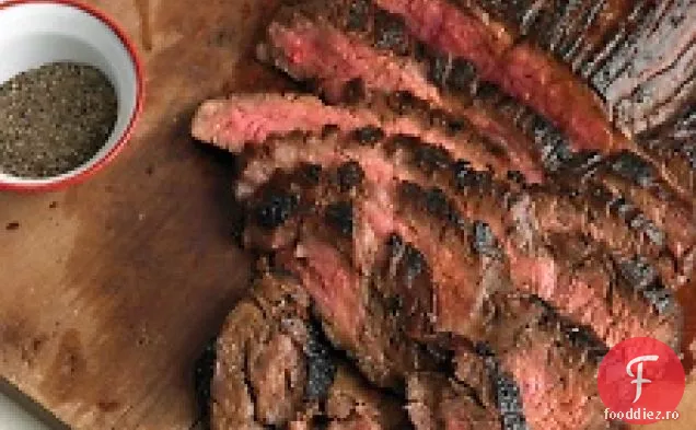 Friptură de flanc marinată cu soia