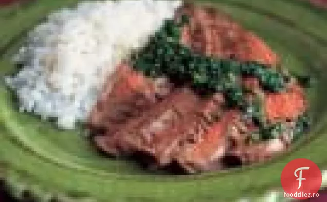 Friptură De Flanc La Grătar Cu Chimichurri