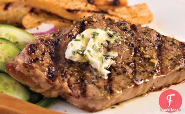 Strip Steak Cu Unt De Rozmarin