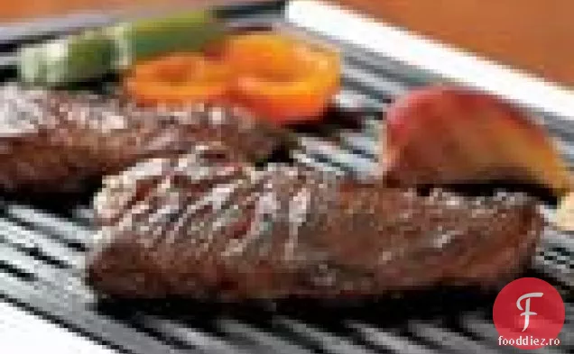 Friptură De Fustă Marinată La Grătar