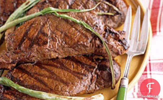 Friptură Marinată La Grătar Cu Scallions