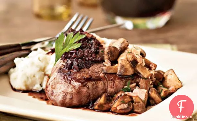 Filet Mignon cu sos Cabernet