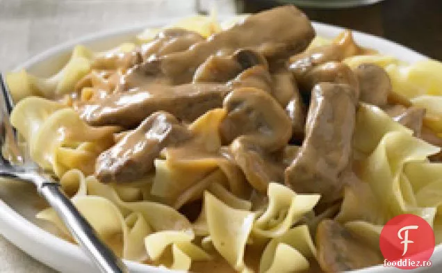 Stroganoff Rapid De Vită Pentru Doi