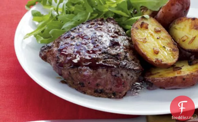 Filet în stil Bistro cu cartofi noi
