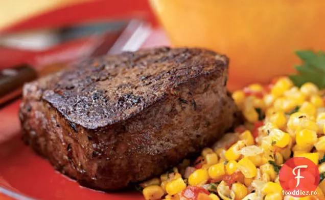 Fripturi de filet de vită cu frecare de condimente Creole