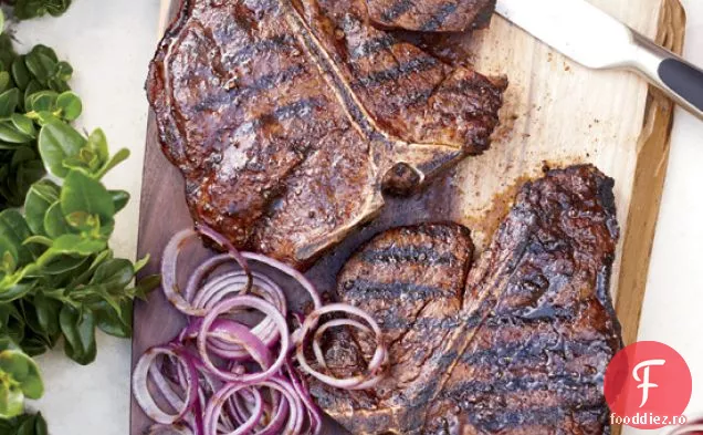 Fripturi T-Bone Frecate Cu Condimente