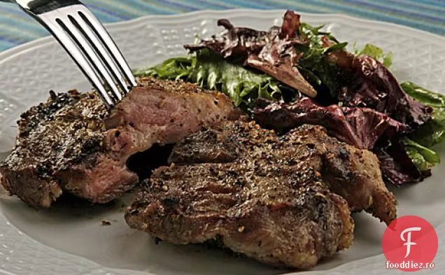 Fripturi De Porc La Grătar Cu Fenicul