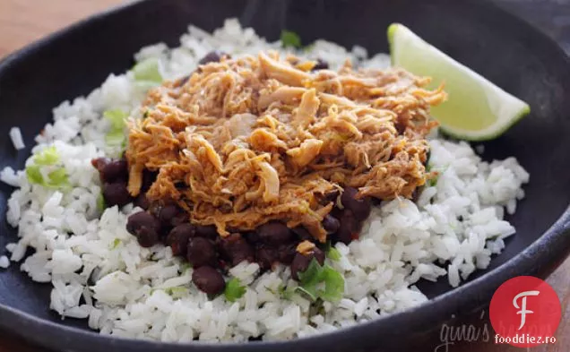 Carne De Porc Barbacoa Dulce Gătită Lent