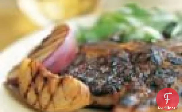 Cotlet De Porc Cu Piersici