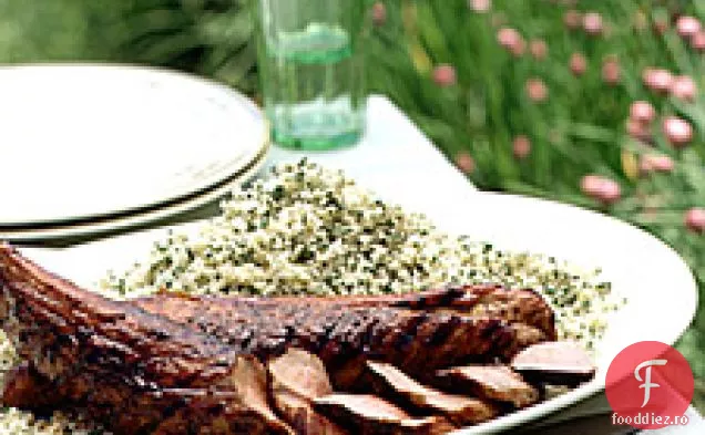 Filet De Porc Cu Glazură De Melasă Și Cuscus
