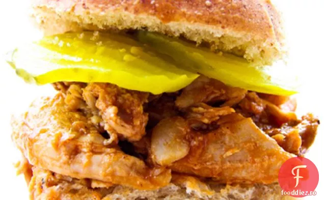 Carne De Porc Cu Aragaz Lent Pentru Sandvișuri