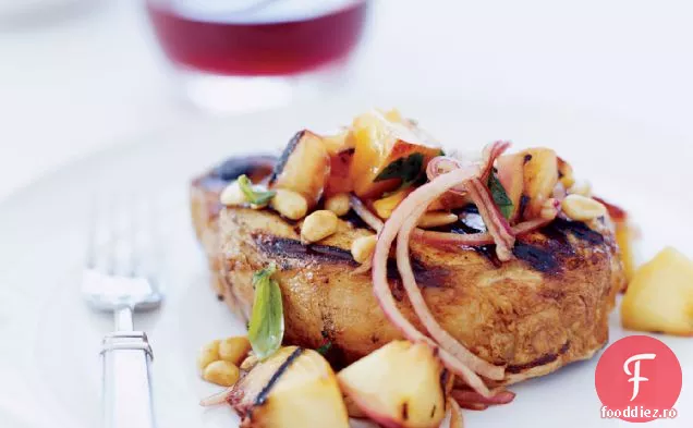 Cotlet de porc cu Nectarine