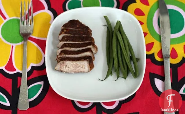 Cacao-chile frecat cotlet de porc