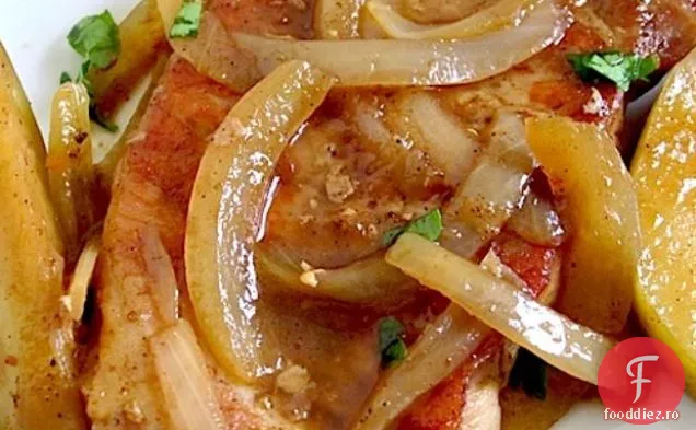Cotlet De Porc Cu Condimente De Mere