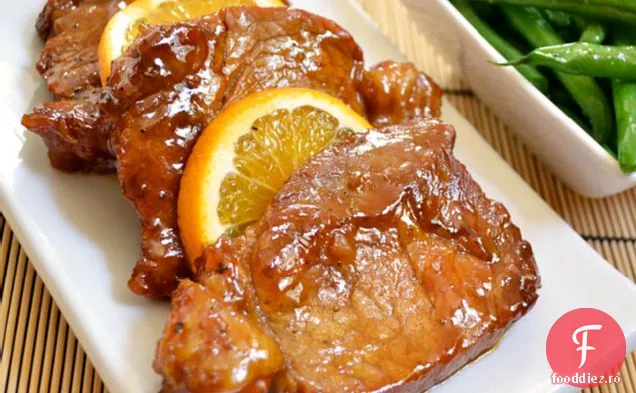 Cotlet De Porc Melasă Portocalie