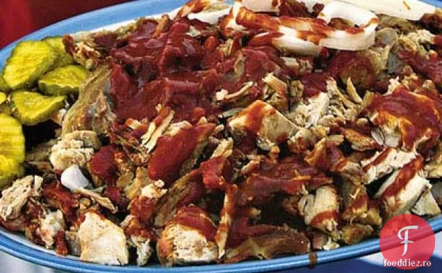 Carne De Porc La Grătar Lent Cu Sos Ranch-Barbecue