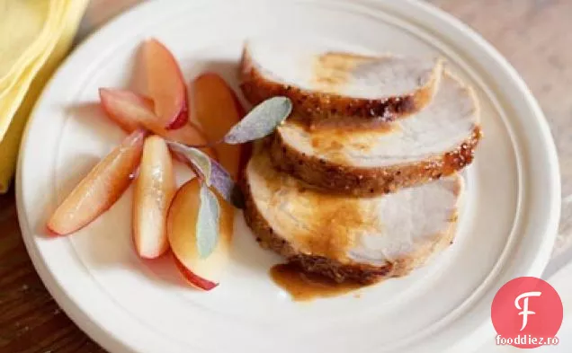 Friptură De Porc Cu Glazură De Prune