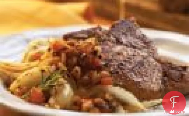 Riesling-cotlet de porc marinat