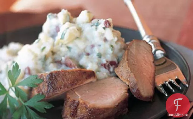 Filet de porc prăjit dulce și acidulat