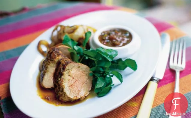 Filet de porc la grătar și glazurat