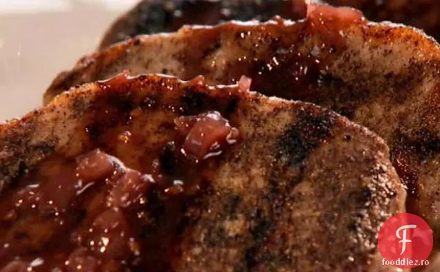 Cotlet De Porc La Grătar Frecat Cu Condimente