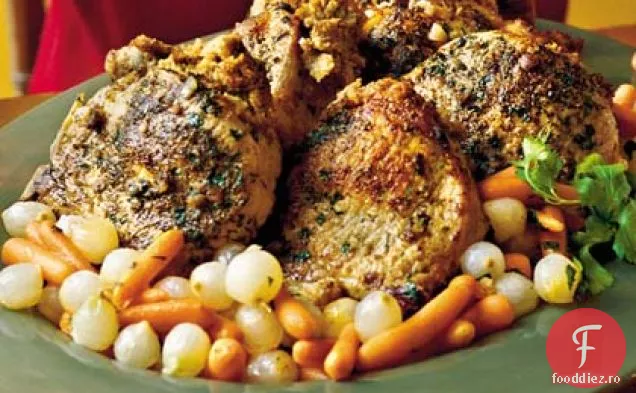Cotlet De Porc Umplut Cu Mere-Salvie