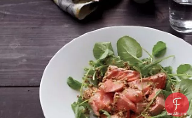 Somon Poșat Și Rucola Pentru Copii