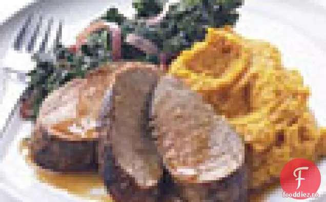 Filet de porc marinat cu ghimbir