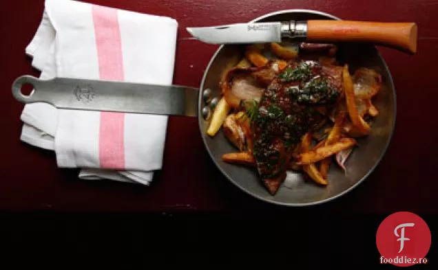 Foie de Veau En Persillade Avec Pommes De Terre (ficat de vițel W