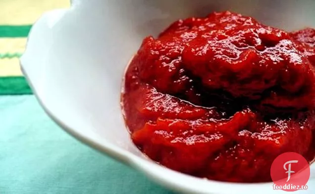 Ketchup De Nectar De Agave De Casă