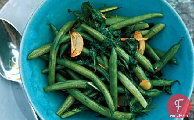 Fasole verde și Rucola