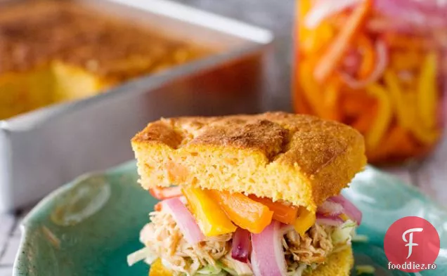 Slow Cooker Bbq Sandwich-Uri De Pui