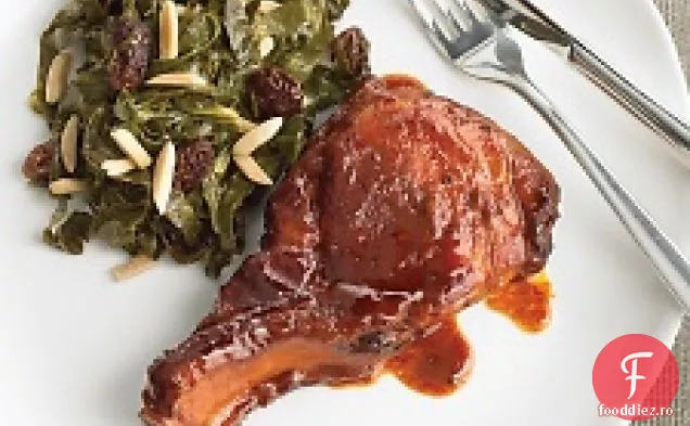 Coaste de țară dulce-acrișoare cu aragaz lent