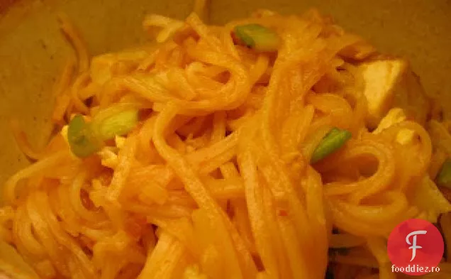 Crispy tofu Pad-thai