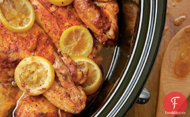 Pui la grătar gătit lent