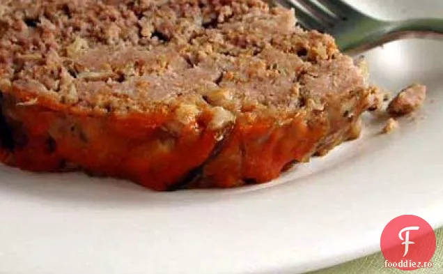 Pâine de carne cu aragaz lent cu ciuperci Shiitake