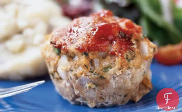 Mini Pâini De Carne De Curcan