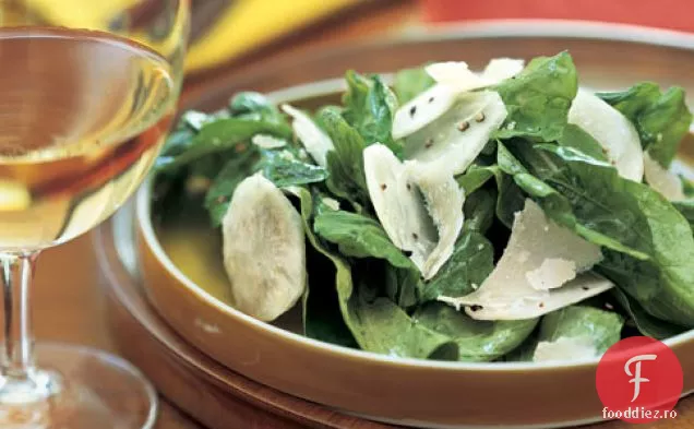 Salată De Anghinare Și Rucola Cu Parmezan