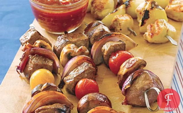 Kebab de pui și ceapă