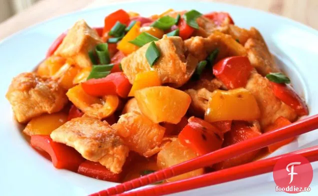 Steamy bucătărie dulce și acru de pui