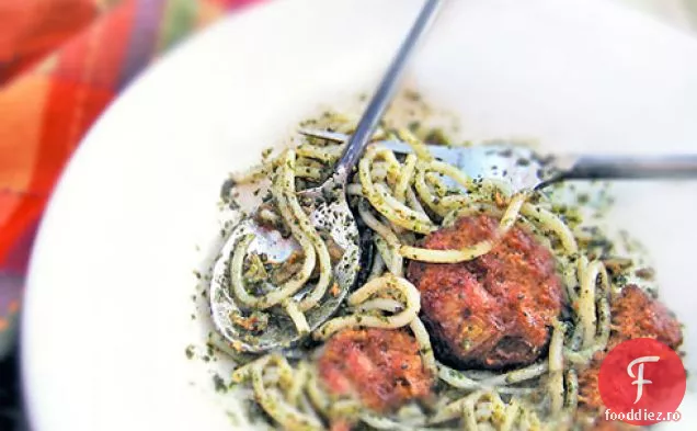 Rețetă Italiană De Chiftele Cu Paste Pesto De Busuioc
