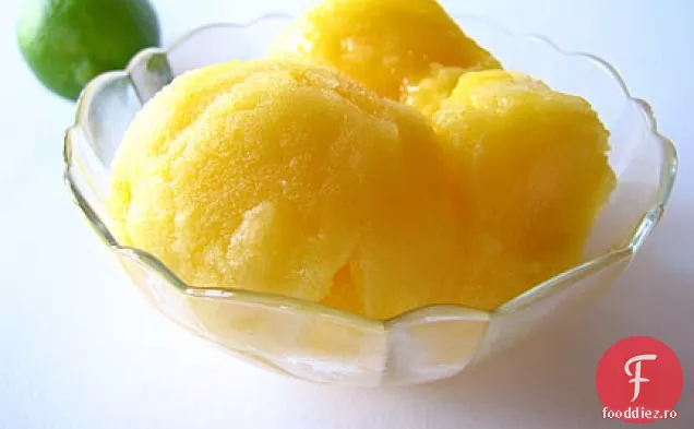 Mango - gheață de var (nieve de Mango Con Limon)